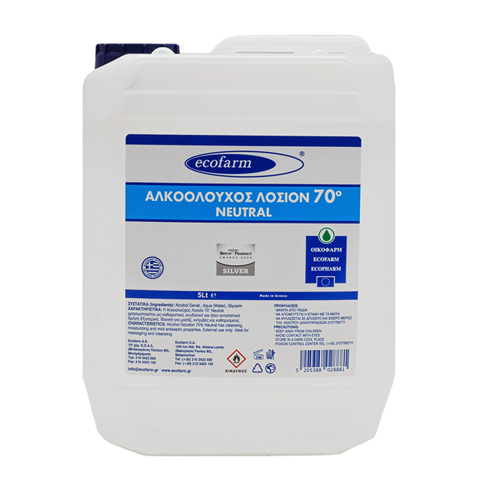 OINOPNEuMA 70° METOuSIOMENO NEUTRAL  5L