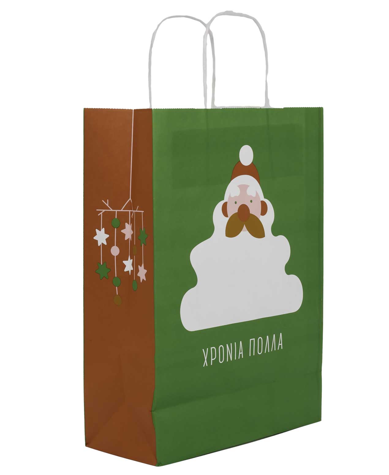 ΤΣΑΝΤΑ ΧΑΡΤΙΝΗ 28x22 SANTA