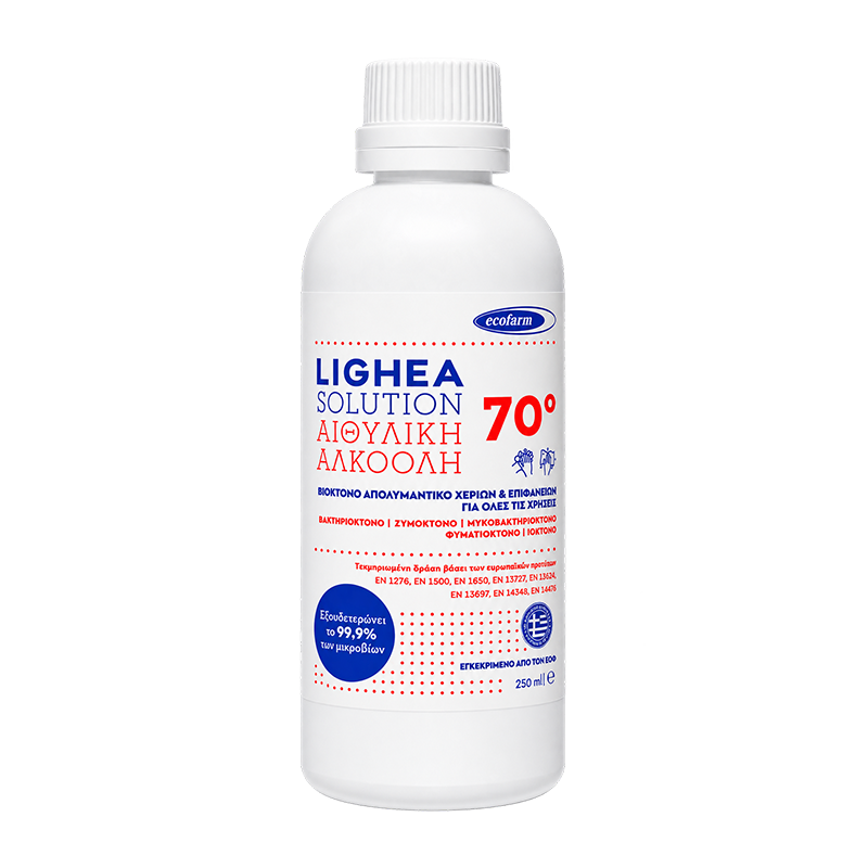 OINOPNEuMA LIGHEA 70° (AIThuLIKI ALKOOLI) 250ml
